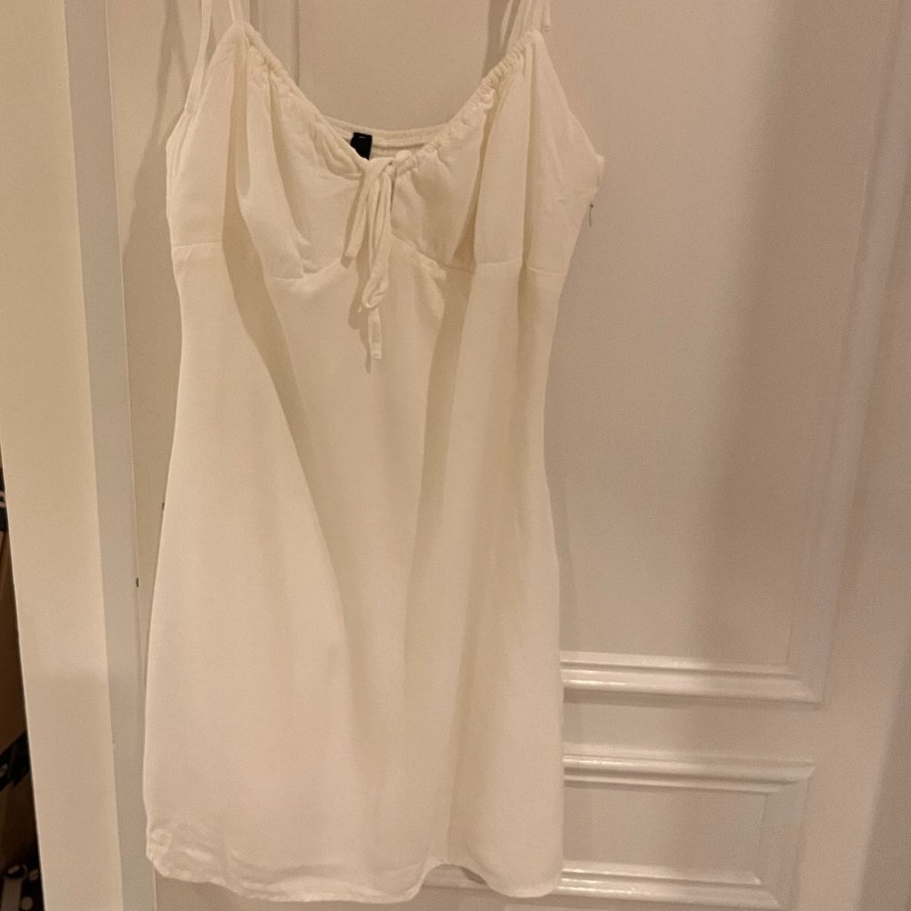 White Garage Dress, Size S